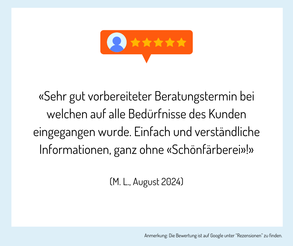 Teilnehmende der Bildungsberatung geben ein Feedback zur Beratung.