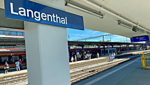 Anreise an Schulen Langenthal mit öffentlichem Verkehr