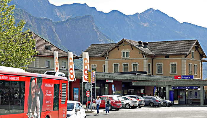 Parkieren bei Schulen Sargans