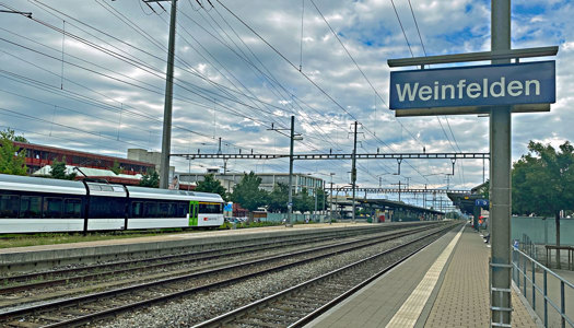 Anreise an Schulen Weinfelden mit öffentlichem Verkehr