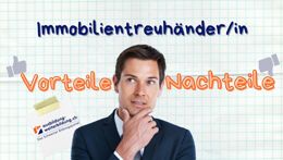 Vorschaubild des Videos «Immobilien-Treuhänder/in: 5 Vorteile, 4 Nachteile»