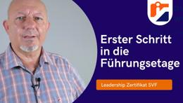 Vorschaubild des Videos «Leadership Zertifikat SVF»