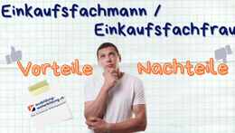 Vorschaubild des Videos «Einkaufsfachmann / Einkaufsfachfrau: 5 Vorteile, 4 Nachteile»