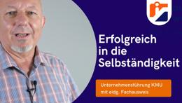 Vorschaubild des Videos «Unternehmensführung KMU mit eidg. Fachausweis»