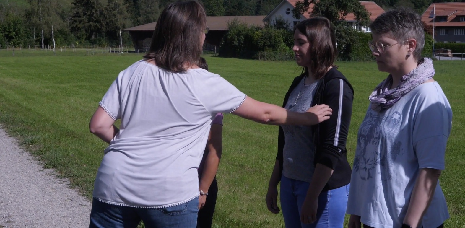 Aussenübung Tierkommunikation-Ausbildung