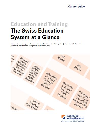 Il sistema educativo svizzero in sintesi