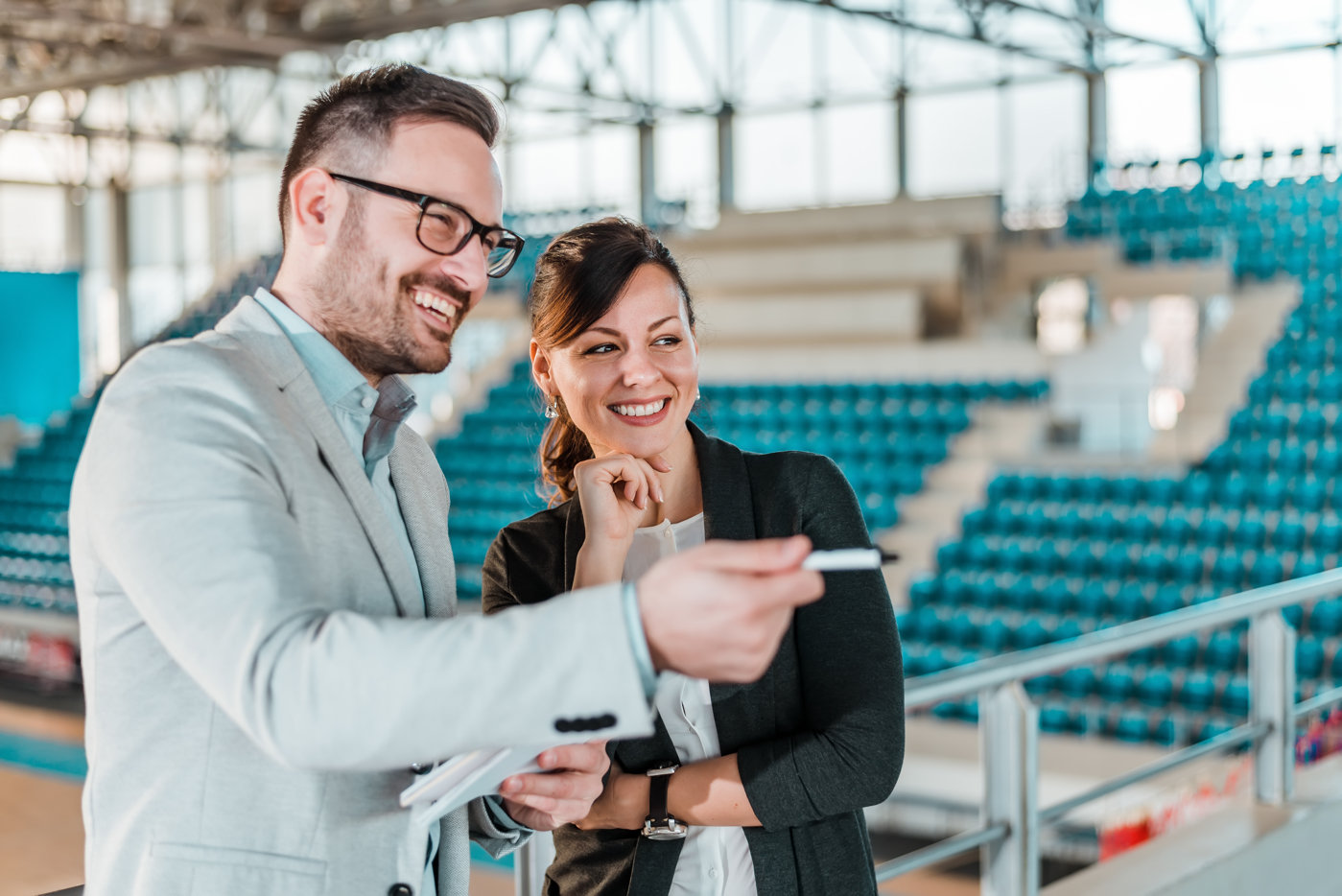 Event Marketing Manager bei der Planung eines Events