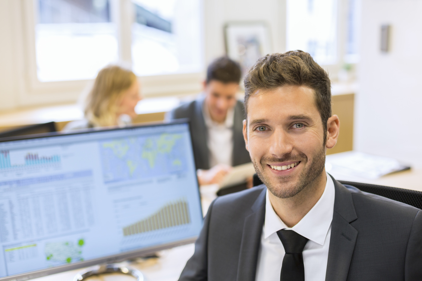 Teilnehmende eines Lehrgangs Bürofachdiplom EMBA Business Administration